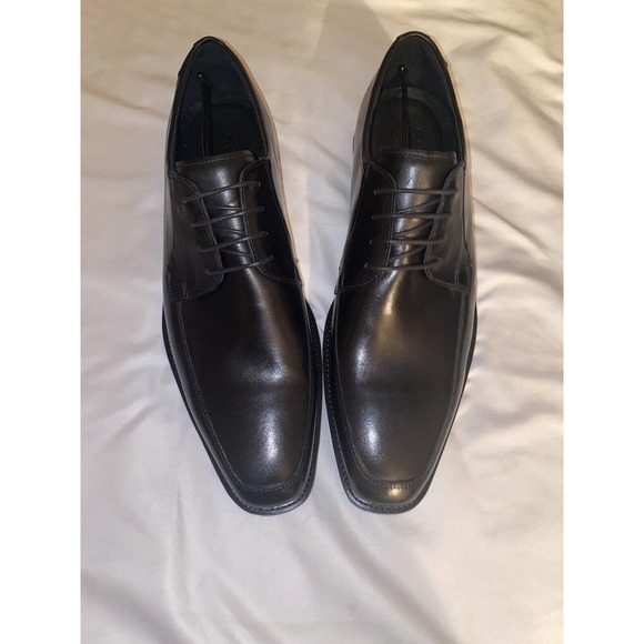 ECCO Men's‎ Calcan Apron Toe Tie Black Dress Lace Up Shoes Size 13-13.5 EU 47 - Picture 10 of 10